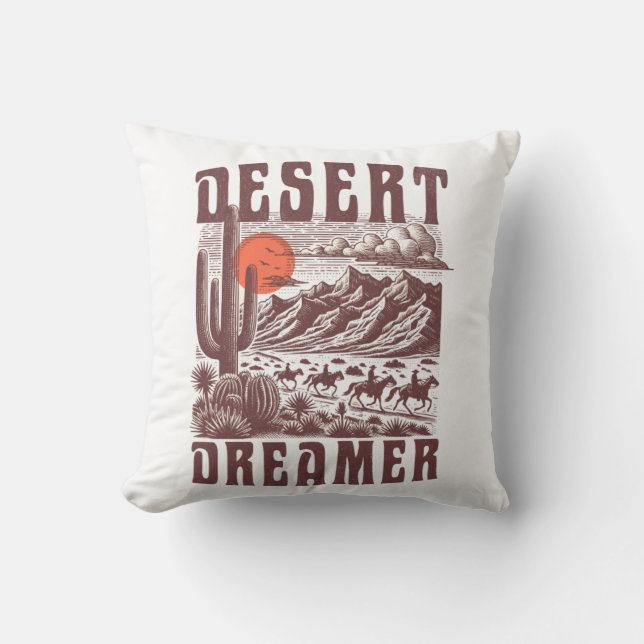 T-Shirt Throw Pillow (Front)