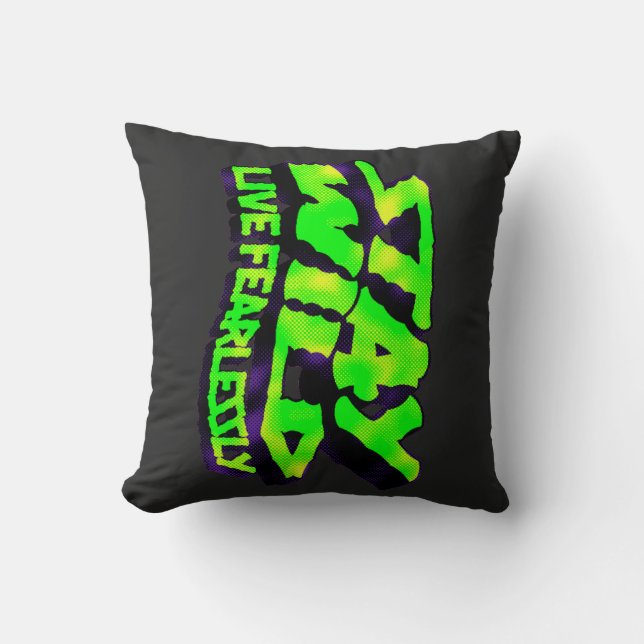 T-Shirt Throw Pillow (Front)