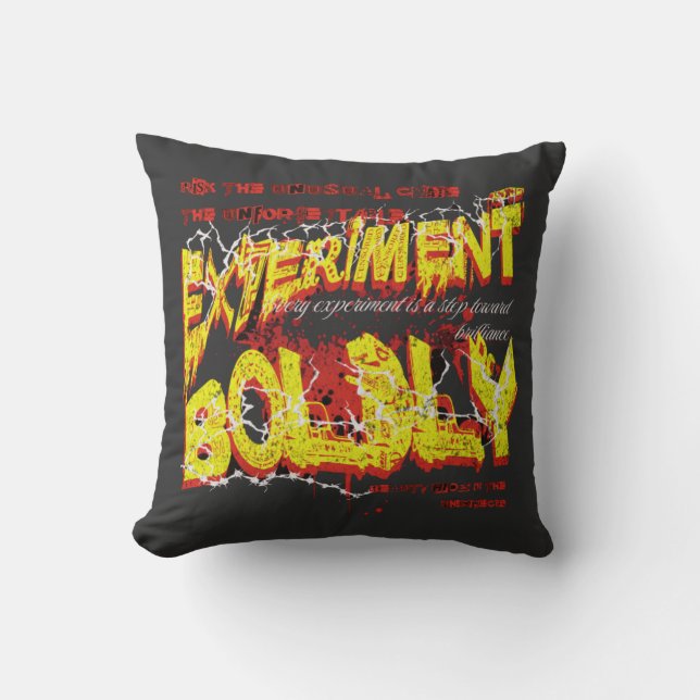T-Shirt Throw Pillow (Front)
