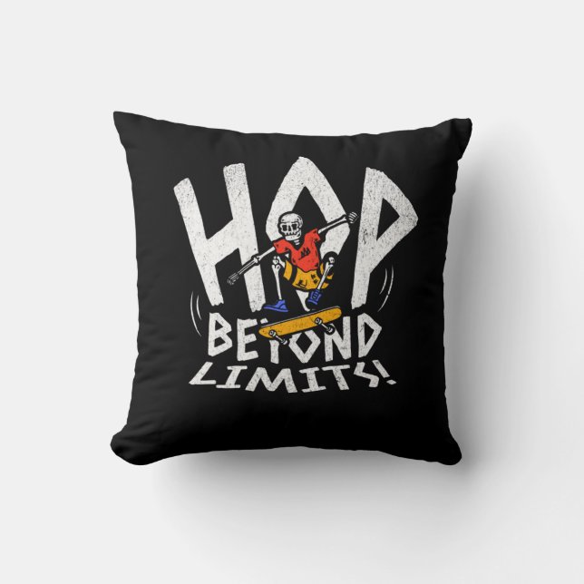 T-Shirt Throw Pillow (Front)