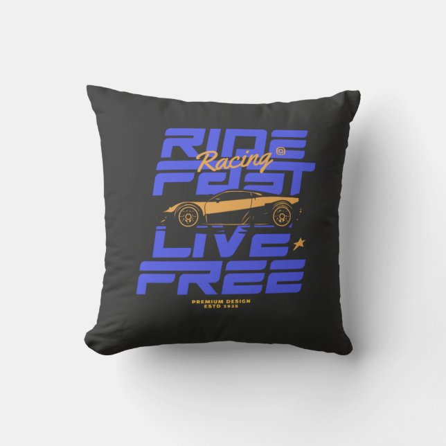 T-Shirt Throw Pillow (Front)