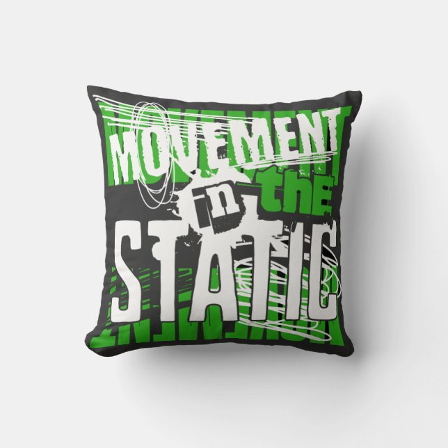 T-Shirt Throw Pillow (Front)
