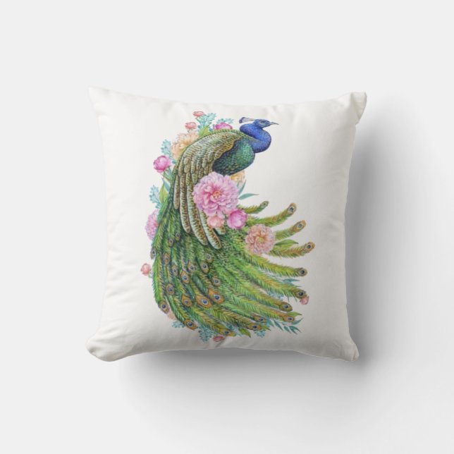 T-Shirt Throw Pillow (Front)