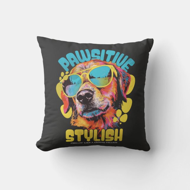 T-Shirt Throw Pillow (Front)