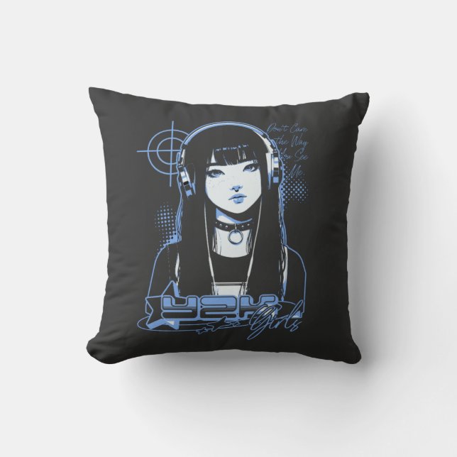 T-Shirt Throw Pillow (Front)