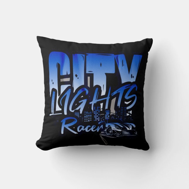 T-Shirt Throw Pillow (Front)