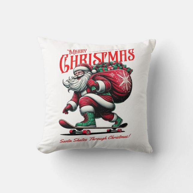 T-Shirt Throw Pillow (Front)