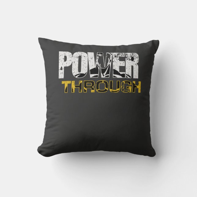 T-Shirt Throw Pillow (Front)