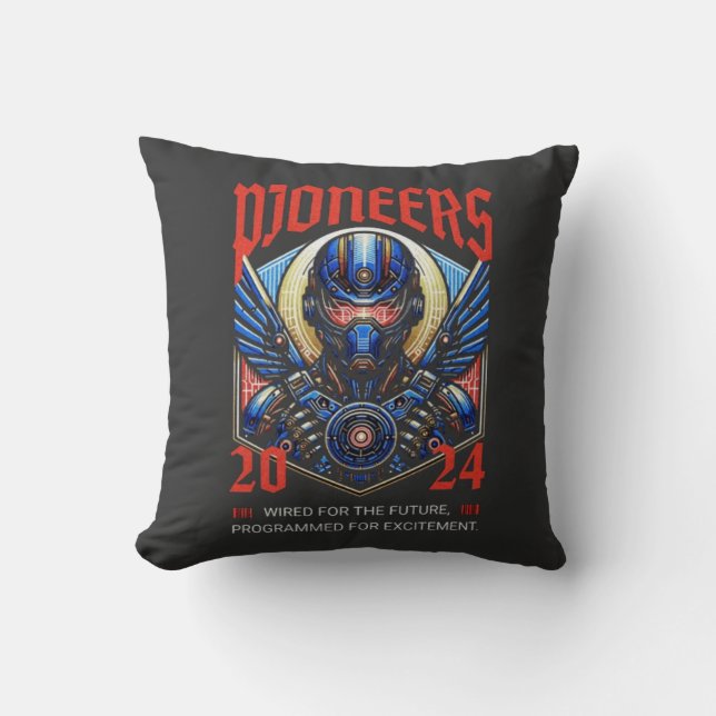 T-Shirt Throw Pillow (Front)