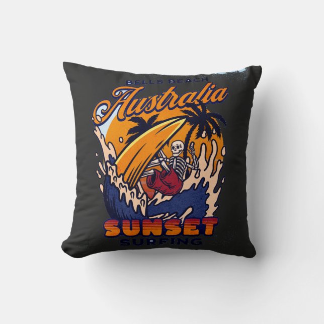 T-Shirt Throw Pillow (Front)