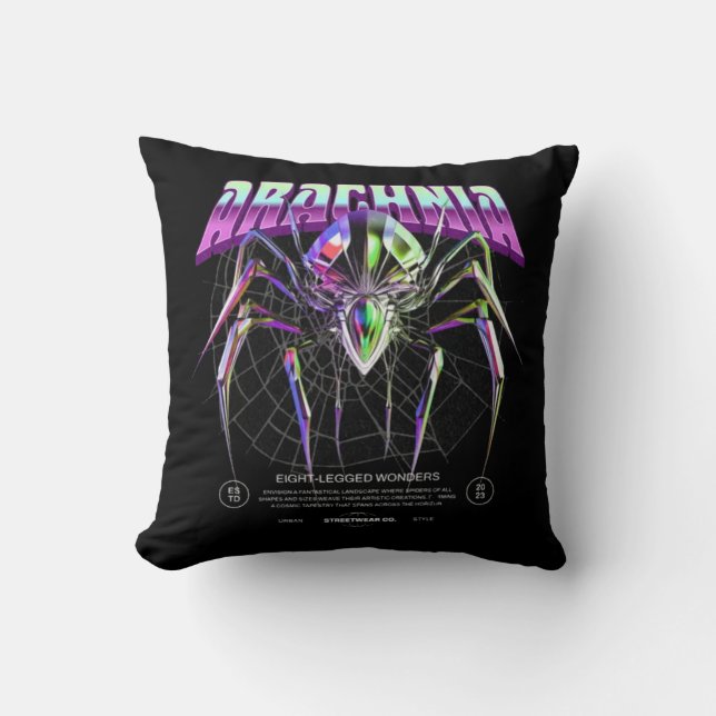 T-Shirt Throw Pillow (Front)