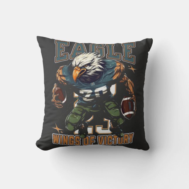 T-Shirt Throw Pillow (Front)