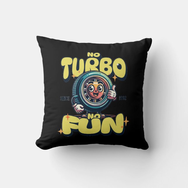 T-Shirt Throw Pillow (Front)