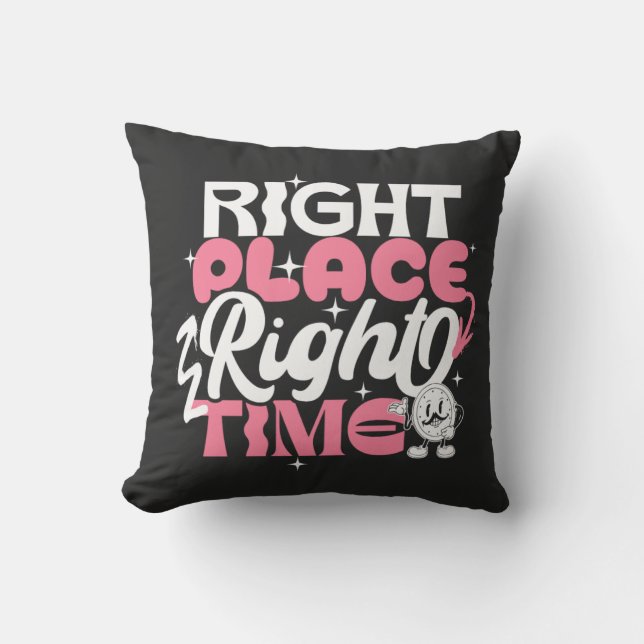 T-Shirt Throw Pillow (Front)
