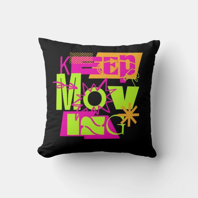 T-Shirt Throw Pillow (Front)