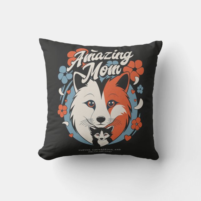 T-Shirt Throw Pillow (Front)