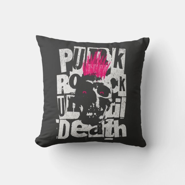 T-Shirt Throw Pillow (Front)