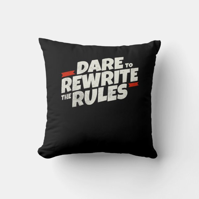 T-Shirt Throw Pillow (Front)