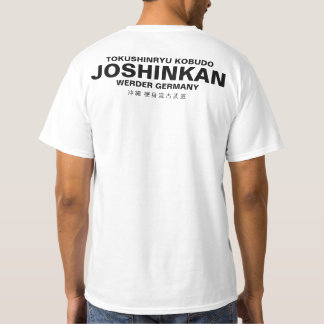 T-shirt Tokushinryu, Kobudo, Joshinkan, white