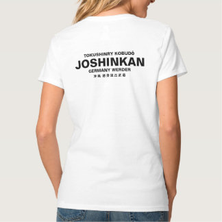 T-shirt Tokushinryu, Kobudo, Joshinkan, white lady
