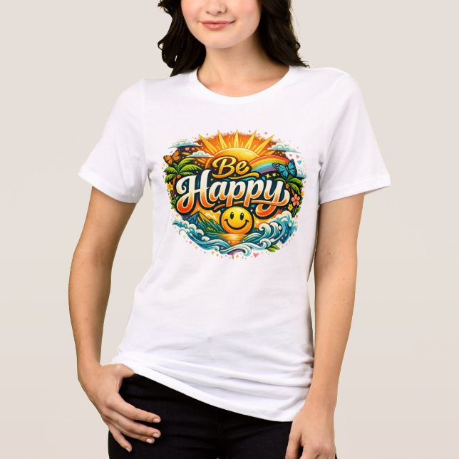 T-Shirt Tri-Blend Shirt (Front)