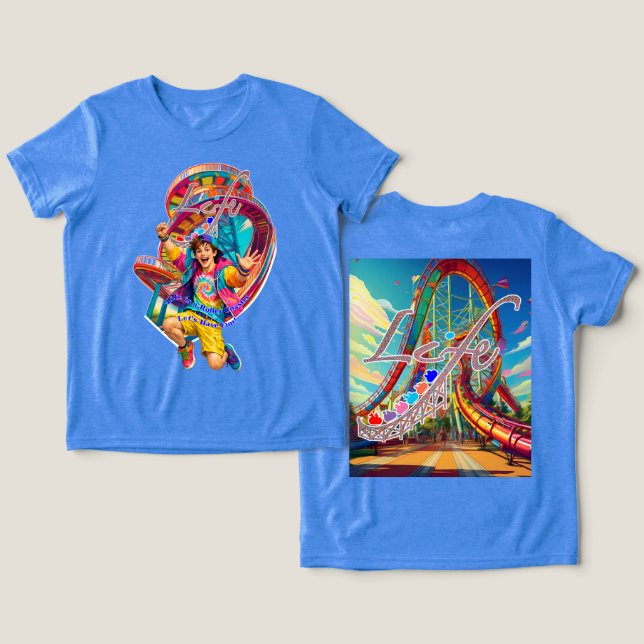 T-Shirt Tri-Blend Shirt (Design Front & Back)