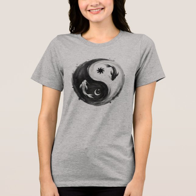 T-Shirt Tri-Blend Shirt (Front)