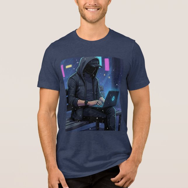 T-Shirt Tri-Blend Shirt (Front)