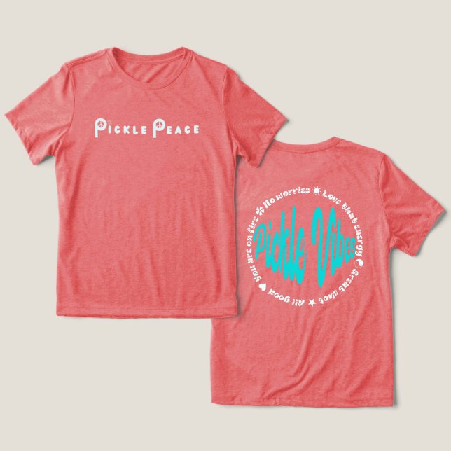 T-Shirt Tri-Blend Shirt (Design Front & Back)