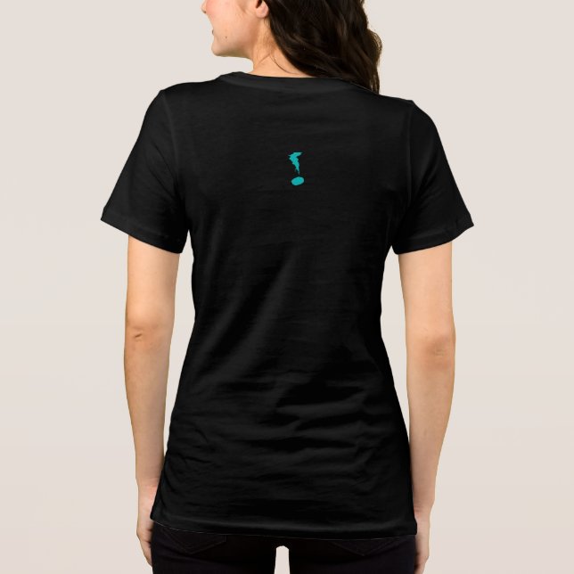 T-Shirt Tri-Blend Shirt (Back)