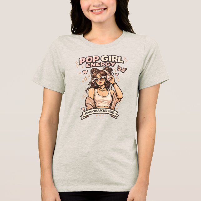 T-Shirt Tri-Blend Shirt (Front)