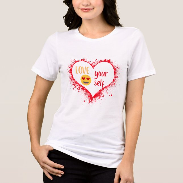 T-Shirt Tri-Blend Shirt (Front)