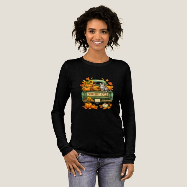 T-Shirt tri Blend- Unisex Fall Shirt. Tri-Blend Shirt (Full Front)