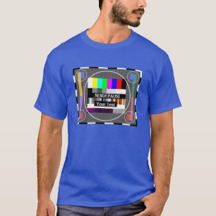 T-shirt TV Test Card