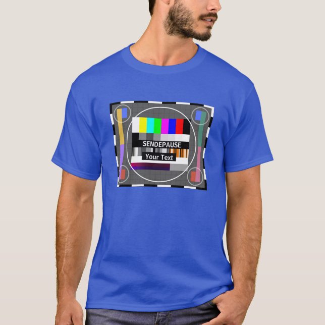 T-shirt TV Test Card (Front)