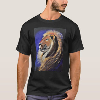 T-Shirt Unisex Black and Other Colors Lion's Head