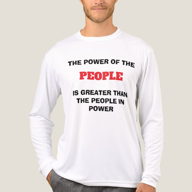 T-Shirt-Unisex Statement T-Shirt Tri-Blend Shirt (Front)