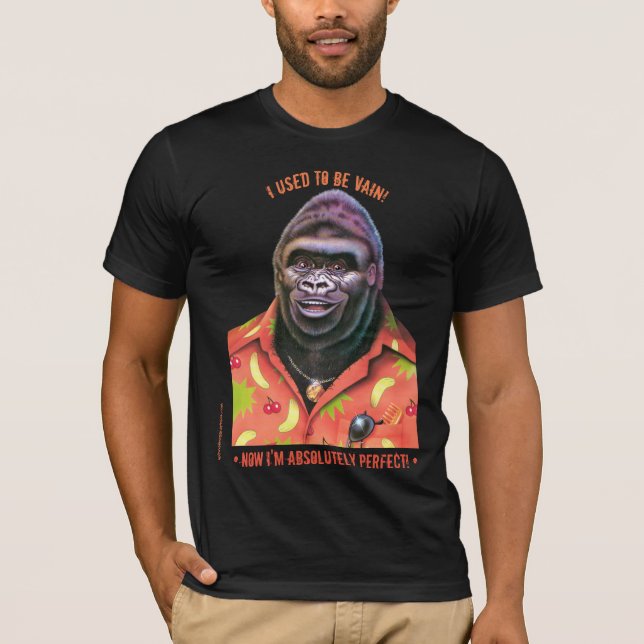 T shirt Vain Gorilla design. (Front)