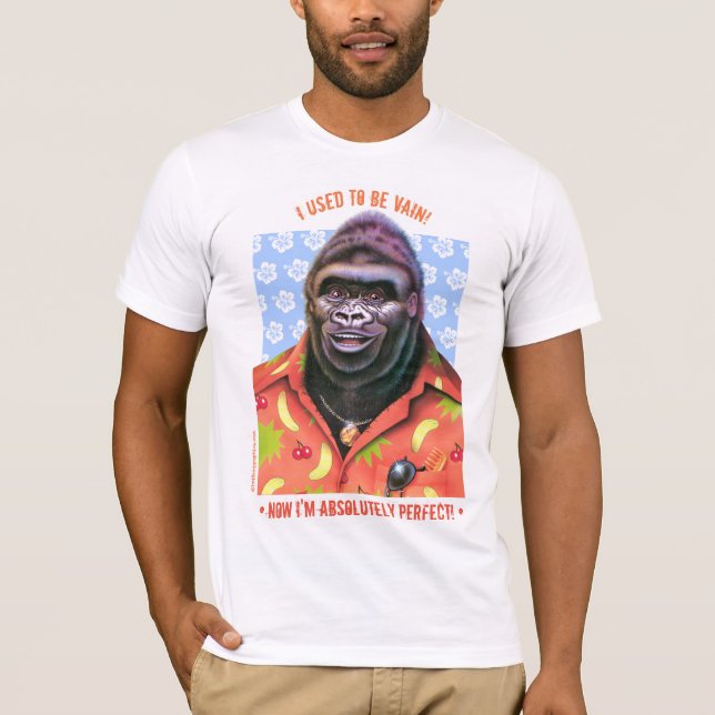 T shirt Vain Gorilla design. (Front)