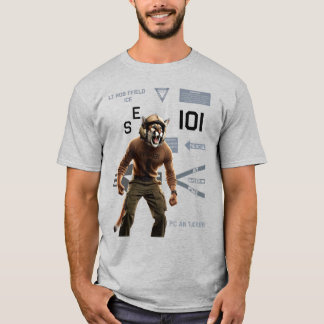 T-Shirt VFA-131 WILDCATS 101 AK Plane Captain