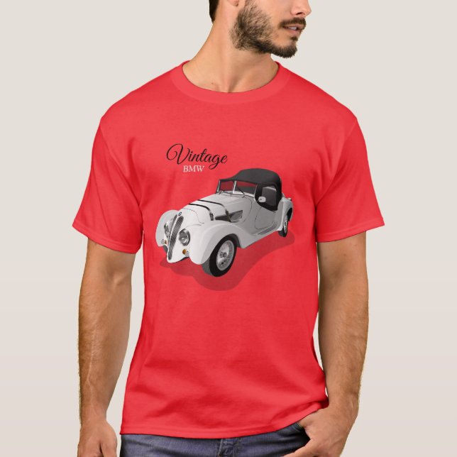 T-Shirt VINTAGE BMW CAR T-Shirt (Front)