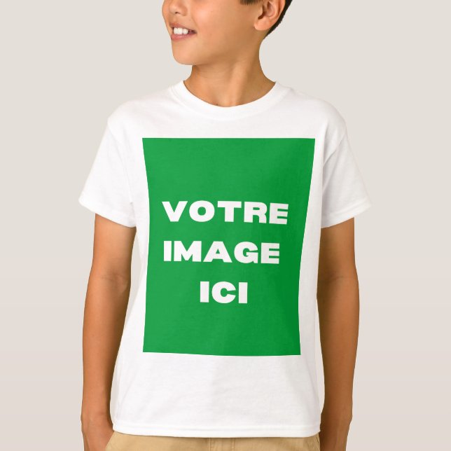 T-Shirt - Votre image ici - personnalisée (Front)