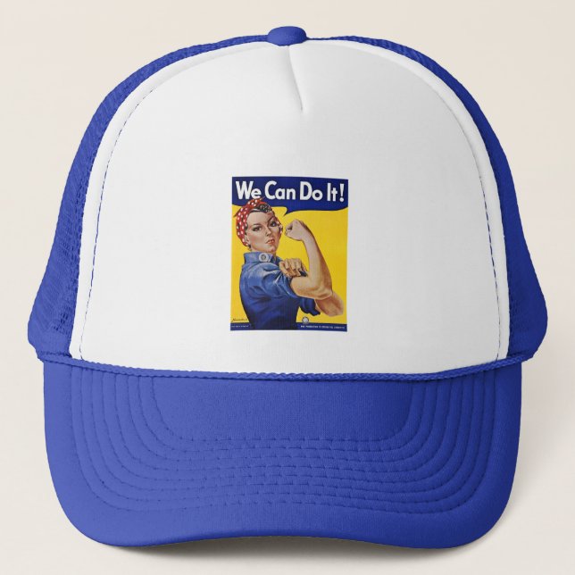T-Shirt: We Can Do It Trucker Hat (Front)
