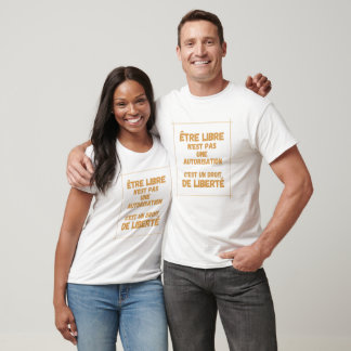 T-Shirt white unisex, creashop free pattern