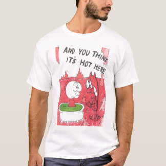 T-Shirt with animated funny church sayings