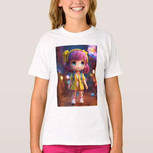 T_Shirt with baby girl design