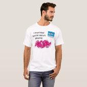 T-shirt with BSA molecular structure (Front Full)