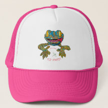 T shirt with cartoon lizard