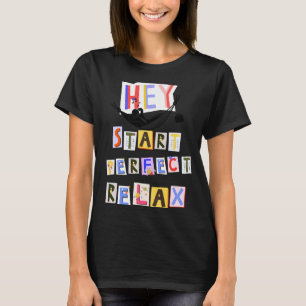 T-Shirt with colorful writing