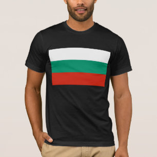 T Shirt with Flag of Bulgaria